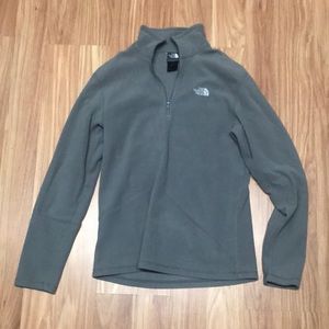 Men’s adult small fleece quarter zip jacket